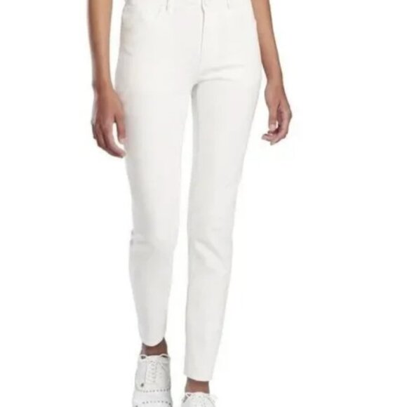 ⛳G/FORE Essential 5 Pocket SNO White Straight Leg Pants Size:10 NWT - Picture 15 of 16